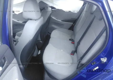 2012 Hyundai Accent Gls from USA, damaged, VIN KMHCT4AE8CU233719